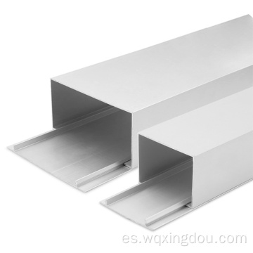 Aluminio de aluminio de alta resistencia Trunking cuadrado 8240 Aluminio